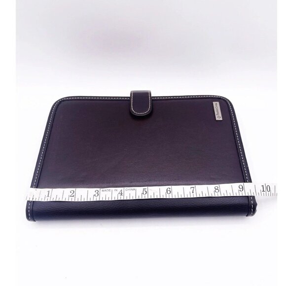 FranklinCovey Classic Leather Planner Binder Compass System 7-Ring Organizer - Picture 4 of 10